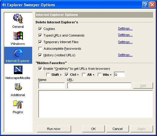 4t Explorer Sweeper - Keep your important data safe on the net!
